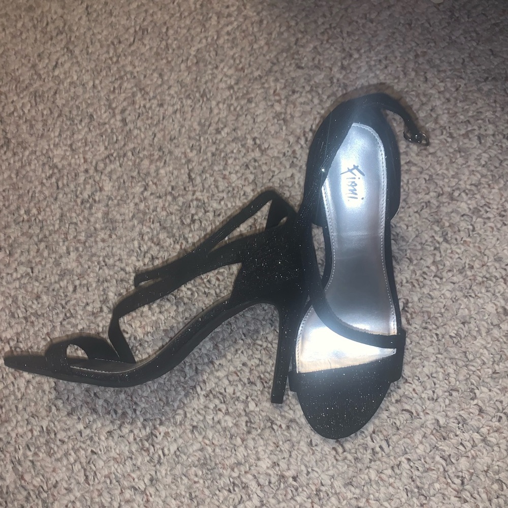 Black high heels